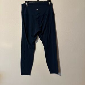 Lululemon align 28” navy blue leggings